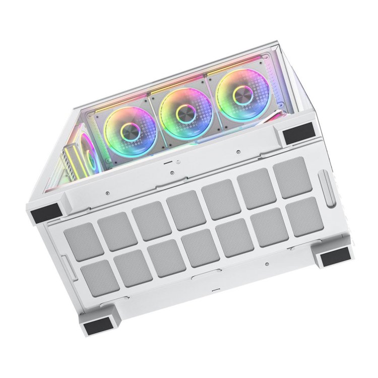 MODECOM OBUDOWA VOLCANO STELLAR PLUS ARGB MIDI 8F WHITE