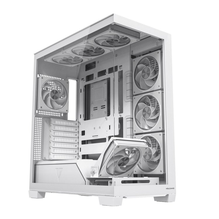 MODECOM OBUDOWA VOLCANO STELLAR PLUS ARGB MIDI 8F WHITE
