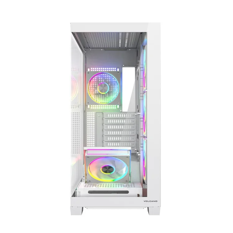 MODECOM OBUDOWA VOLCANO STELLAR PLUS ARGB MIDI 5F WHITE