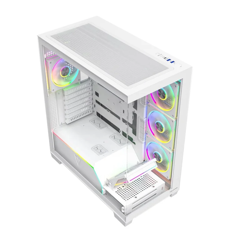 MODECOM OBUDOWA VOLCANO STELLAR PLUS ARGB MIDI 5F WHITE
