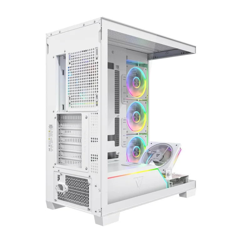 MODECOM OBUDOWA VOLCANO STELLAR PLUS ARGB MIDI 5F WHITE