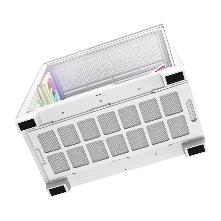MODECOM OBUDOWA VOLCANO STELLAR PLUS ARGB MIDI 5F WHITE