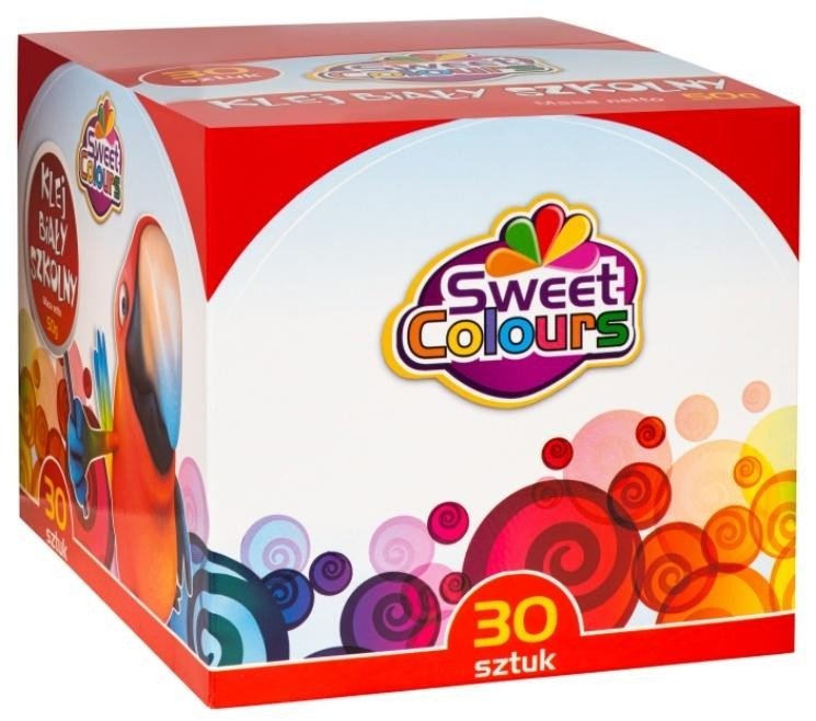 Klej biały szkolny 50g (30szt)
