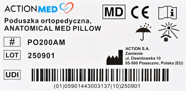 Poduszka ortopedyczna, ANATOMICAL MED PILLOW