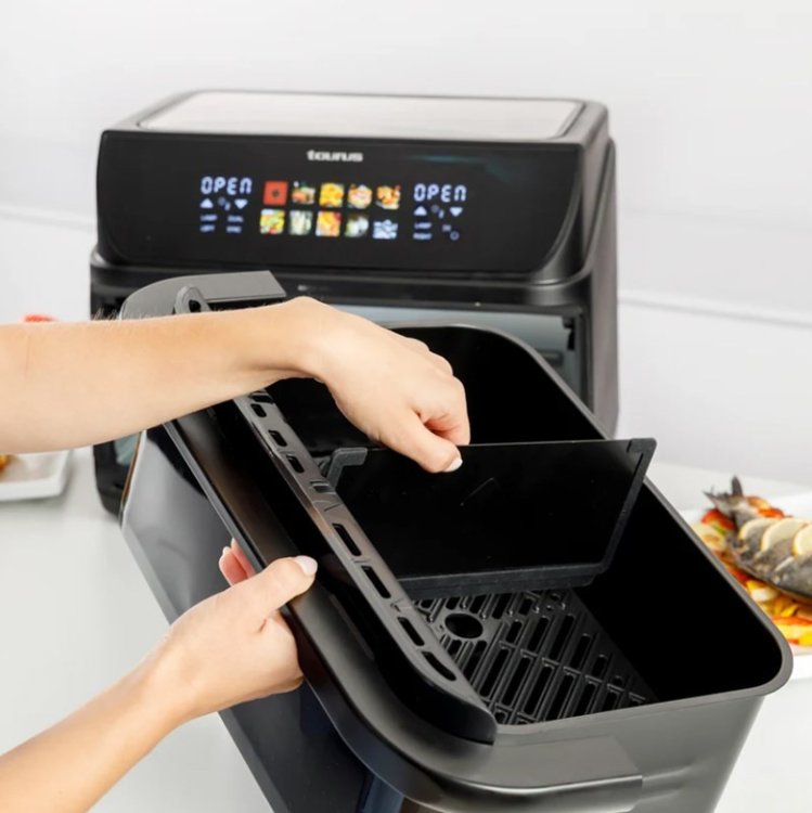 Frytownica beztłuszczowa z długim koszem i grillem Taurus 973004000