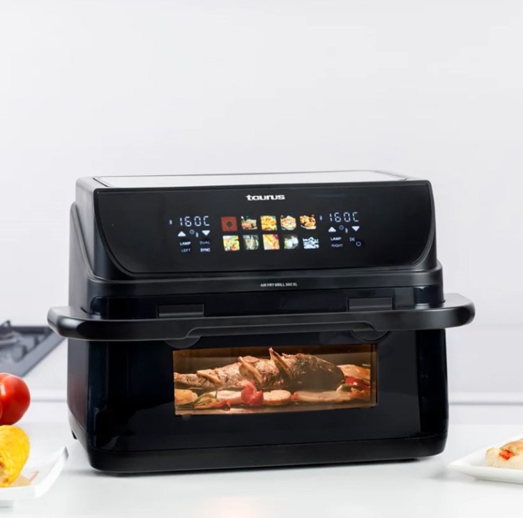 Frytownica beztłuszczowa z długim koszem i grillem Taurus 973004000