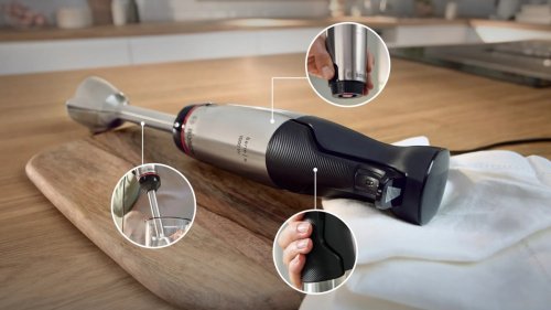 Blender ręczny Bosch MSM6M621 Serie 6 ErgoMaster (1000W; czarny)