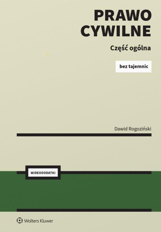 Prawo Cywilne Bez Tajemnic Część ogólna + online