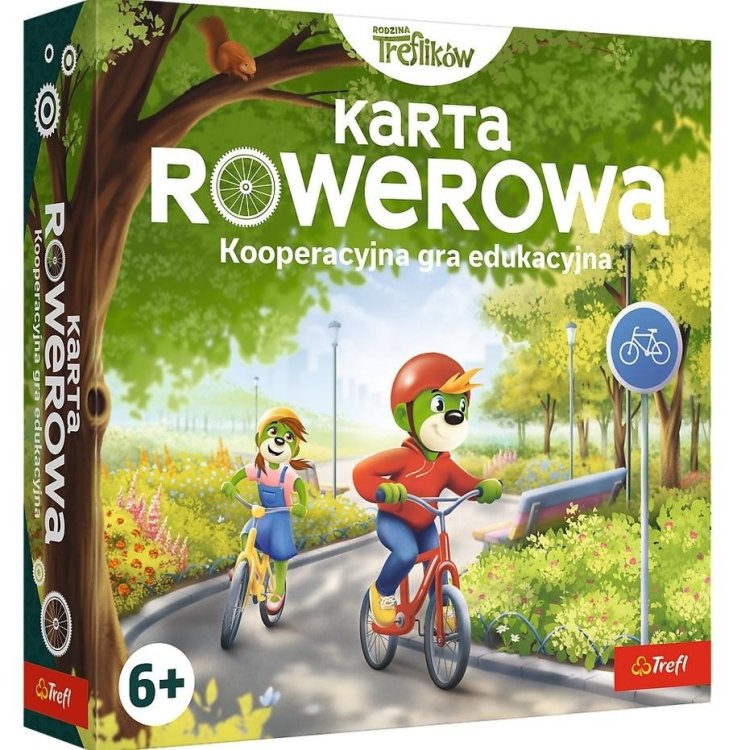 Gra Karta rowerowa TREFL