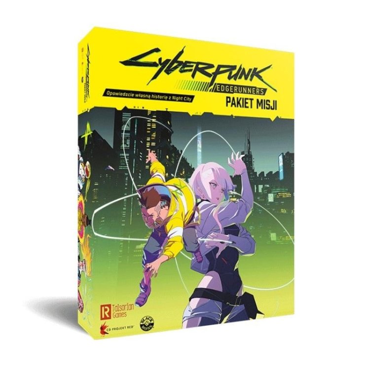 Cyberpunk: Edgerunners Pakiet Misji BLACK MONK