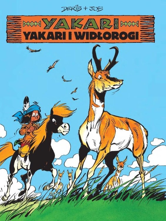 Yakari T.23 Yakari i widłorogi