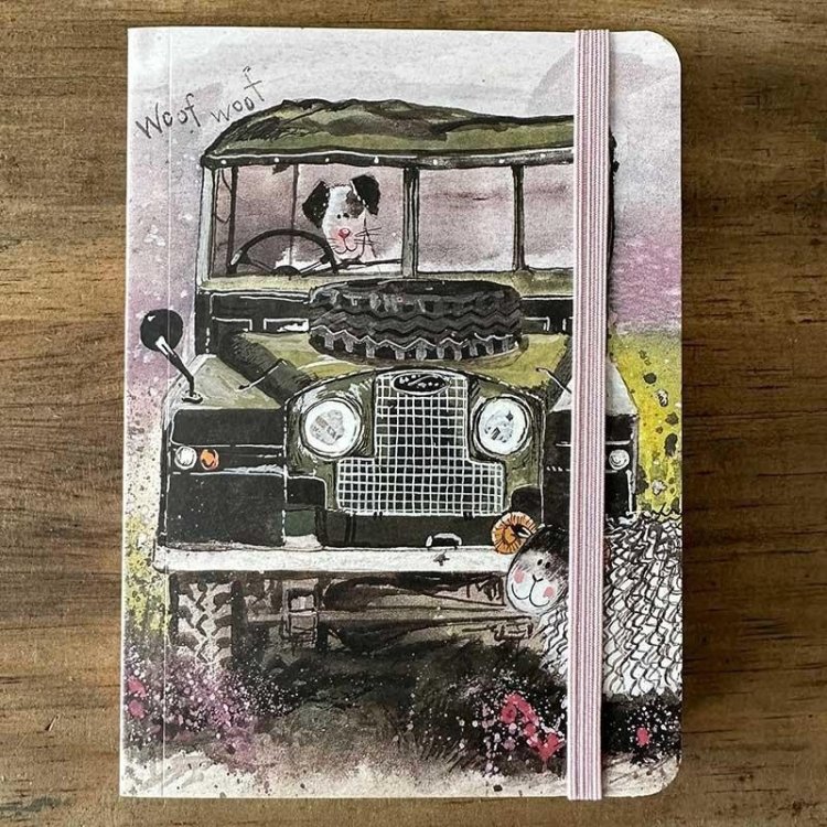 Notatnik z gumką A6 SCN38 Off-road