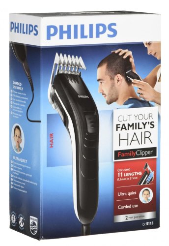 Maszynka do strzyżenia Philips QC 5115/15 (kolor czarny)