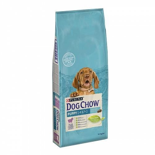 PURINA DOG CHOW Puppy Lamb - sucha karma dla szczeniąt wszystkich ras - 14kg