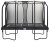 Trampolina Salta Premium Black Edition - 214x305cm