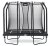 Trampolina Salta Premium Edition 214x153cm czarna