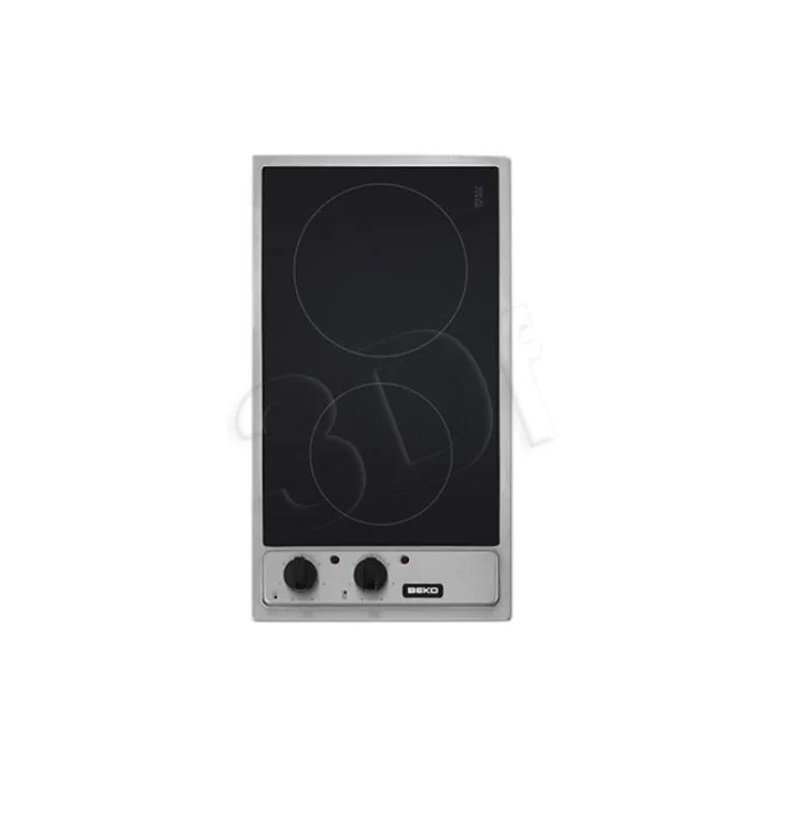 Płyta ceramiczna Beko HDCC 32200 X (2 pola grzejne; kolor inox)