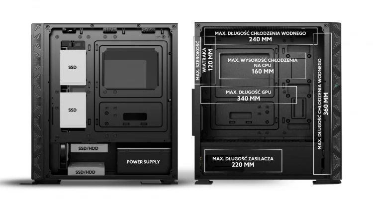SAVIO OBUDOWA PC PRIME X1 ARGB GLASS SAVGC-PRIMEX1