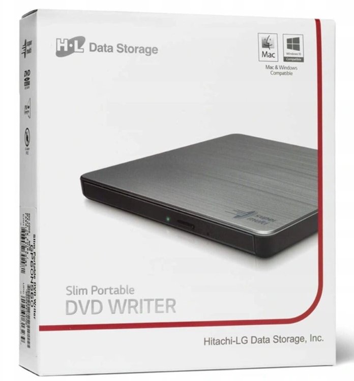 DVD-RW 12.7mm SLIM  GTC2N CZARNa BULK/Hitachi-LG