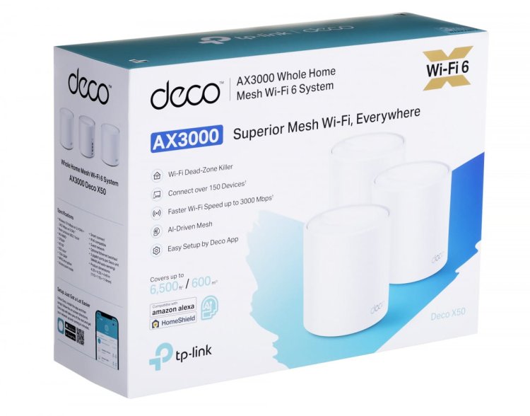 System mesh TP-LINK DECO X50(3-PACK)