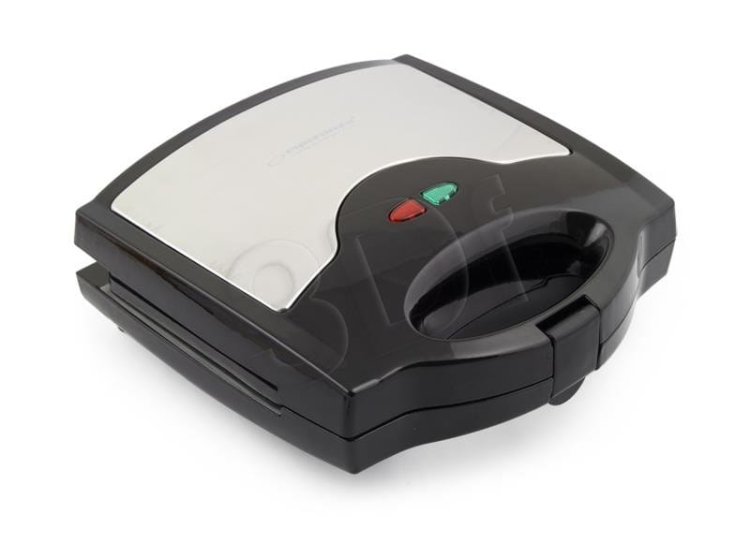 Opiekacz do kanapek Esperanza Muffuletta EKT005 (700W; kolor czarny, kolor inox)
