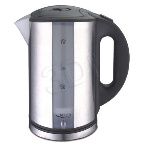 Czajnik elektryczny Adler AD 1216 (2000W 1.8l; kolor srebrny)
