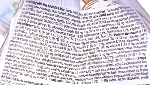 BRIT Fresh Turkey & Pea fit & slim 12kg