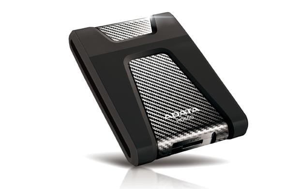 Dysk zewnętrzny HDD ADATA DashDrive Durable HD650 AHD650-1TU3-CBK (1 TB; 2.5"; USB 3.1; 32 MB; 5400 obr/min; kolor czarny)