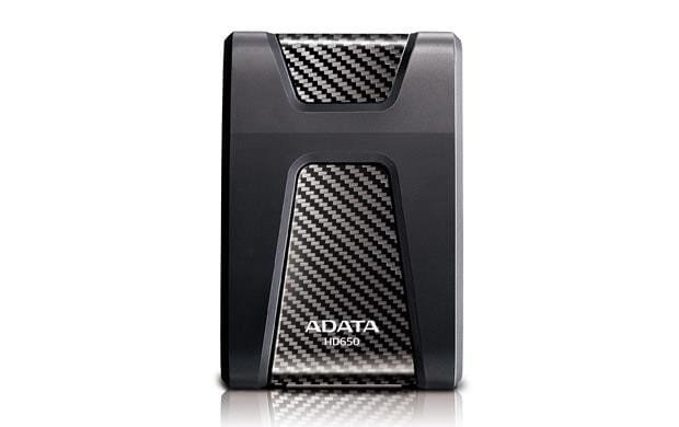 Dysk zewnętrzny HDD ADATA DashDrive Durable HD650 AHD650-1TU3-CBK (1 TB; 2.5"; USB 3.1; 32 MB; 5400 obr/min; kolor czarny)