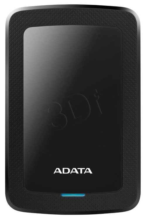 Dysk zewnętrzny HDD ADATA HV300 AHV300-1TU31-CBK (1 TB; 2.5"; USB 3.1; 8 MB; 7200 obr/min; kolor czarny)