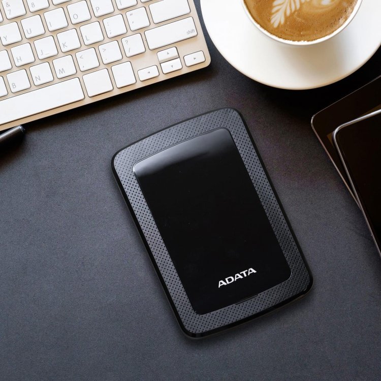 Dysk zewnętrzny HDD ADATA HV300 AHV300-1TU31-CBK (1 TB; 2.5"; USB 3.1; 8 MB; 7200 obr/min; kolor czarny)