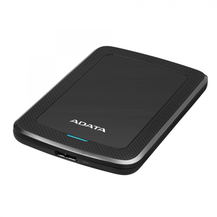 Dysk zewnętrzny HDD ADATA HV300 AHV300-1TU31-CBK (1 TB; 2.5"; USB 3.1; 8 MB; 7200 obr/min; kolor czarny)