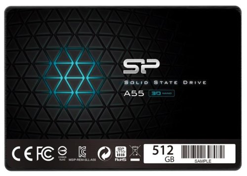 Dysk SSD Silicon Power Ace A55 512GB 2,5" SATA III 560/530 MB/s (SP512GBSS3A55S25)