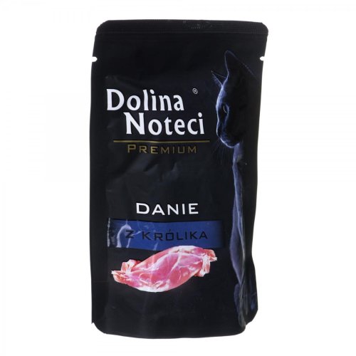 DOLINA NOTECI Premium Danie z królikiem - mokra karma dla kota - 85g