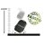 Dysk zewnętrzny Silicon Power Armor A60 1TB 2.5" USB 3.2 5400 obr/min Green-Black (SP010TBPHDA60S3K)