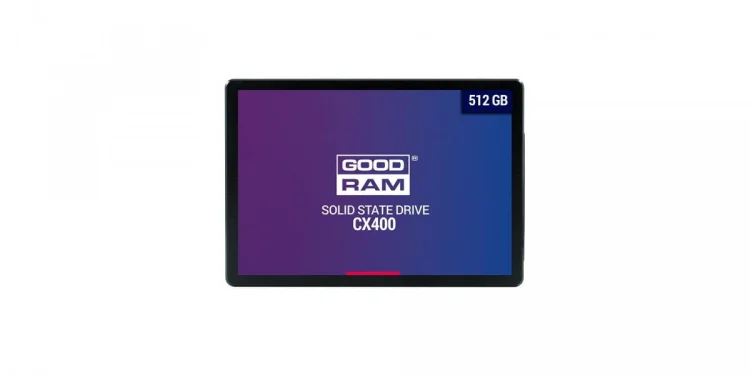 DYSK SSD GOODRAM 512GB Gen. 2 SATA III 2,5 CX400