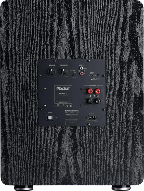 Subwoofer aktywny Magnat Alpha RS12 czarny