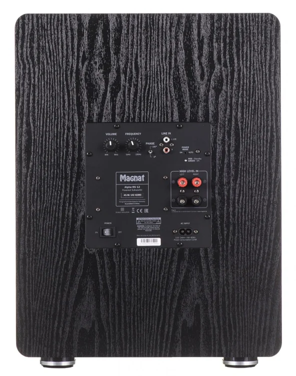 Subwoofer aktywny Magnat Alpha RS12 czarny
