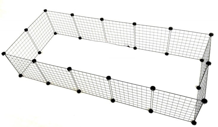 C&C Wybieg, kojec modułowy dla szczeniąt i małych psów - 180x75 cm (5x2; 4x3)
