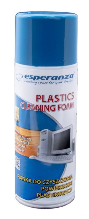 Pianka do czyszczenia plastików Esperanza ES104 (400 ml)