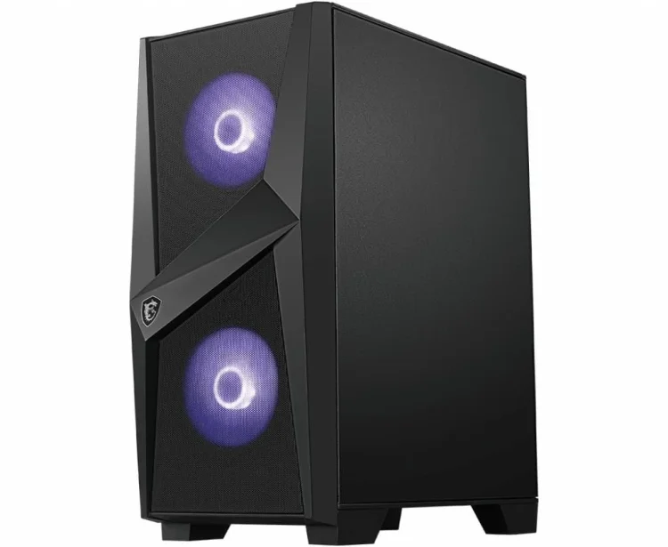 Obudowa MSI MAG FORGE 100R (ATX, Mini ATX, Mini ITX; kolor czarny)