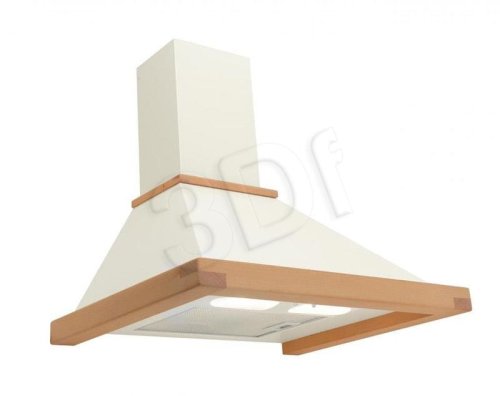 Okap kominowy AKPO WK-4 RUSTICA ECO 60 (kolor kremowy)
