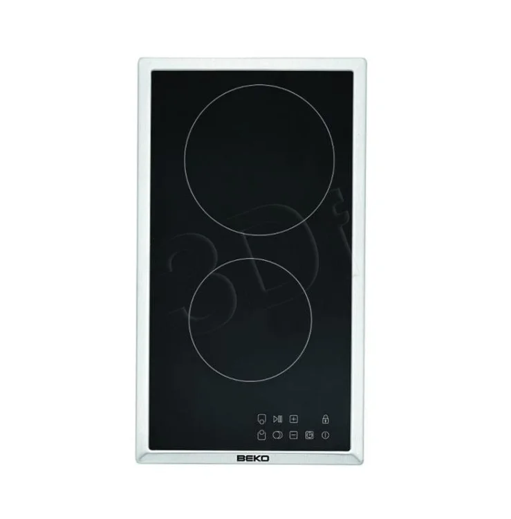 Płyta ceramiczna Beko HDMC 32400 TX (2 pola grzejne; kolor czarny)