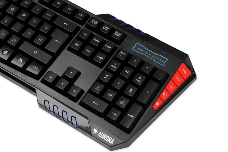 Klawiatura IBOX INFERNO IKS855 (USB 3.0; (EN); kolor czarny)