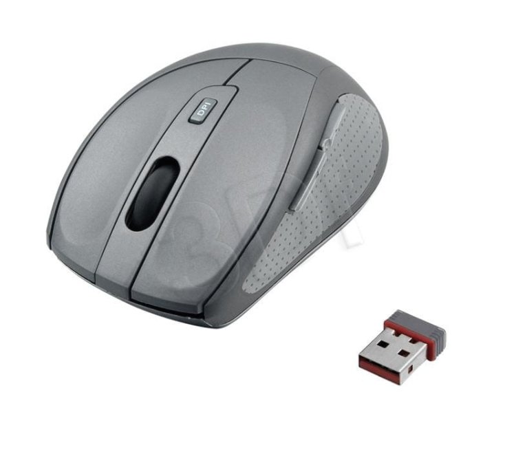 Mysz IBOX SWIFT IMOS604 (optyczna; 1600 DPI; kolor szary