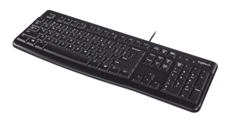 Klawiatura membranowa Logitech K120 920-002479 (USB 2.0; (US); kolor czarny)
