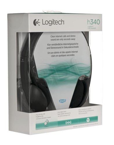 Słuchawki Logitech H340 981-000475 (kolor czarny)