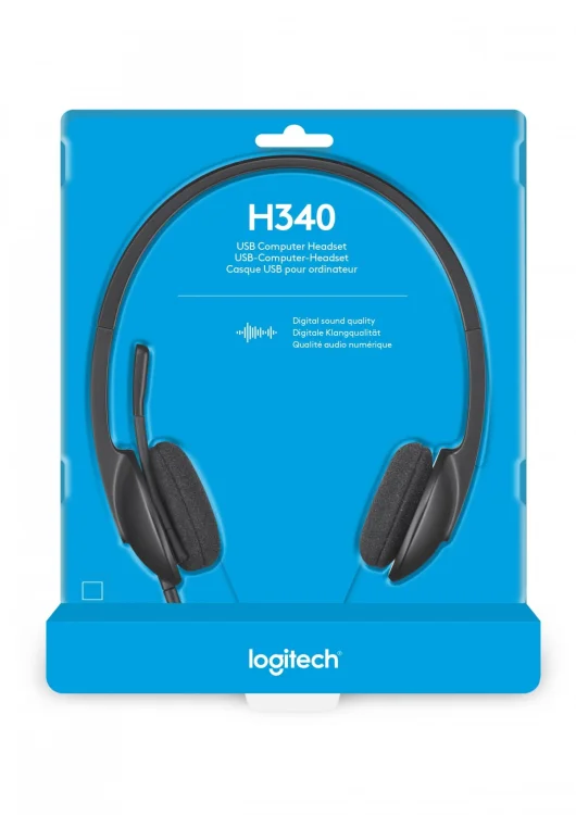 Słuchawki Logitech H340 981-000475 (kolor czarny)