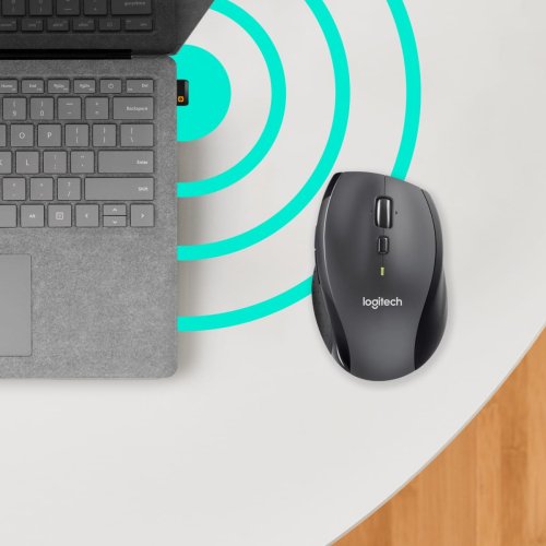 Mysz Logitech M705 910-001949 (laserowa; 1000 DPI; kolor grafitowy)