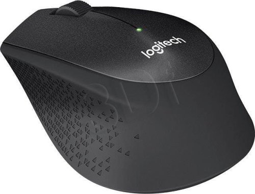 Mysz Logitech M330 910-004909 (USB 2.0; kolor czarny; optyczna)